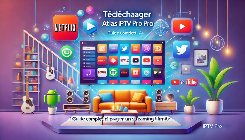 Guide complet pour télécharger Atlas IPTV Pro APK et profiter d’un streaming illimité en toute simplicité.