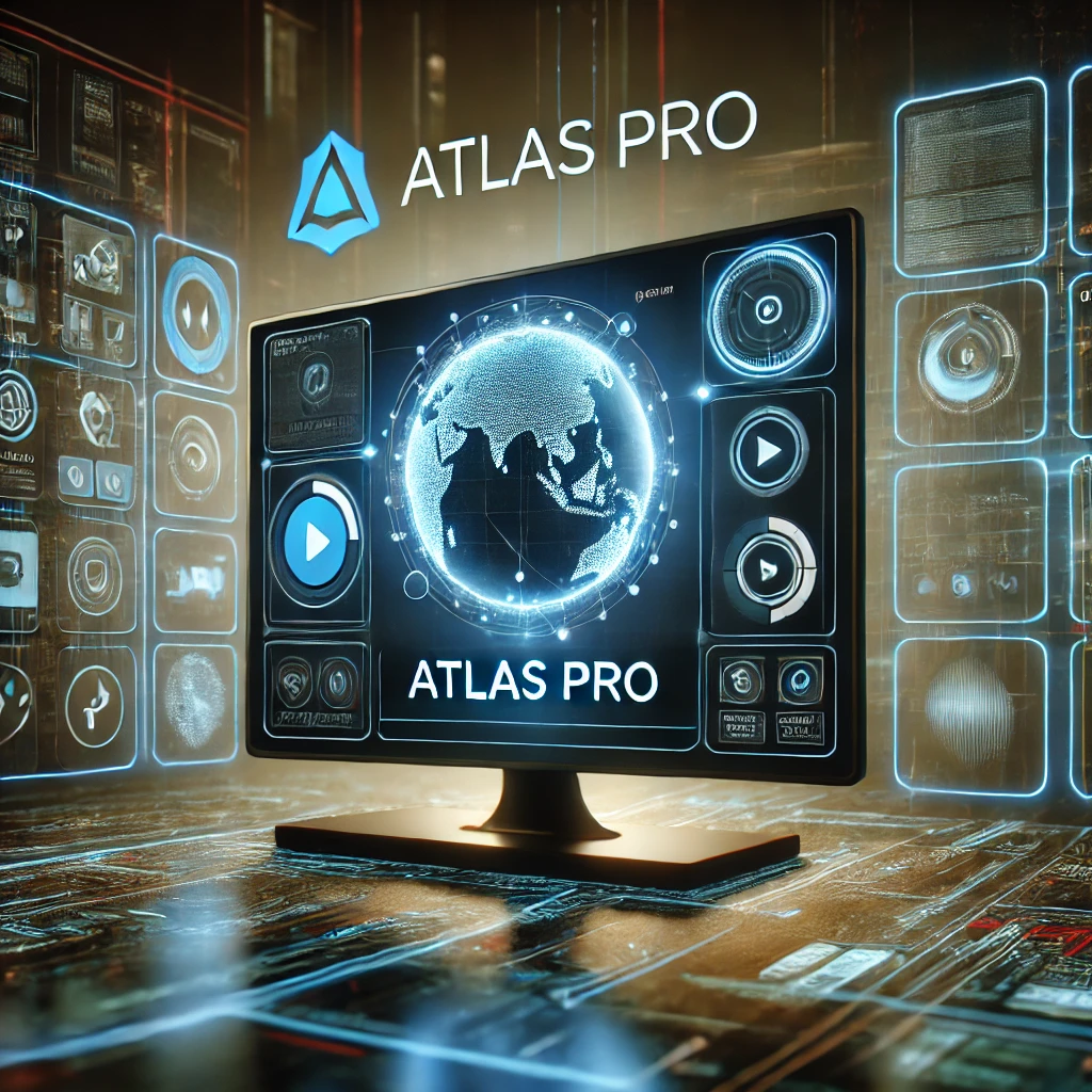 **Découvrez l'application Atlas Pro, la solution tout-en-un pour le streaming, la productivité et une expérience numérique fluide. Compatible avec smartphones, tablettes, PC et téléviseurs intelligents.**