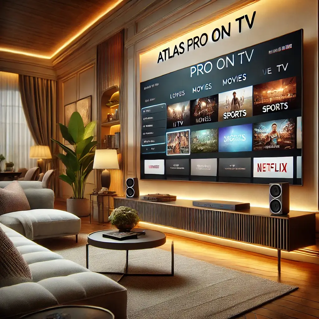 Atlas Pro on TV Application