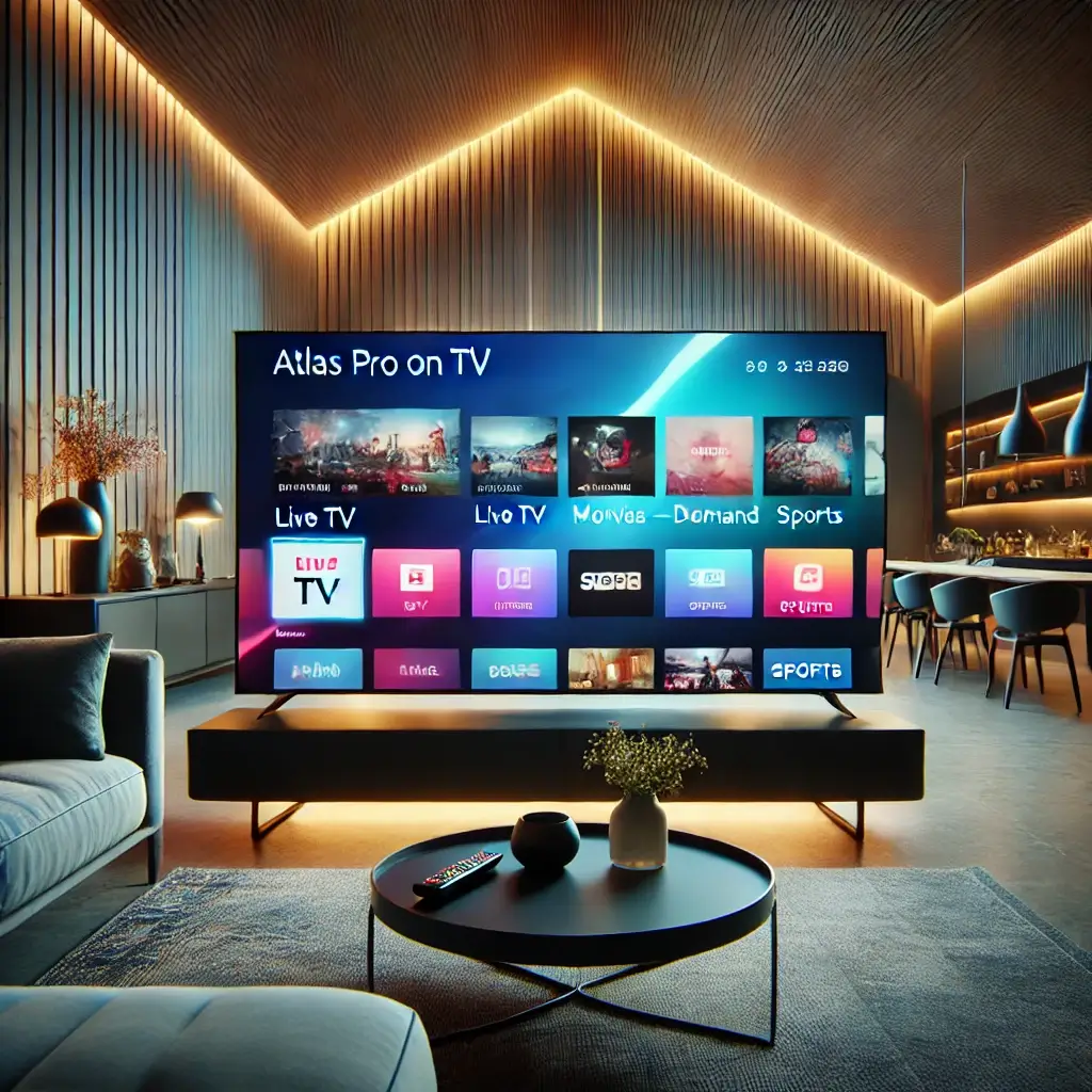 Atlas Pro on TV Application