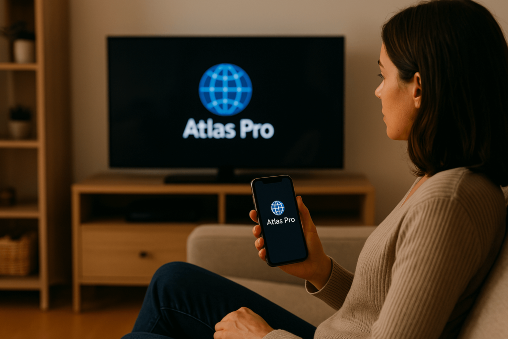 Atlas Pro on TV iPhone