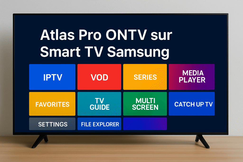 Atlas Pro ONTV sur Smart TV Samsung